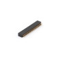 BARRETTE FEMELLE DOUBLE RANGEE - 40 BROCHES