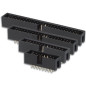 CONNECTEUR HE 2.54mm DROIT - 14 BROCHES CONNECTEUR HE 2.54mm DROIT - 14 BROCHES