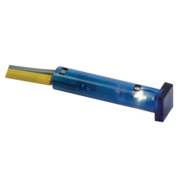 VOYANT CARRE 7 x 7mm 12V BLEU - Velleman