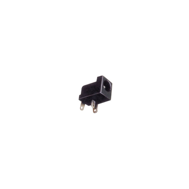 EMBASE CHASSIS D'ALIMENTATION 2.5mm / 5.5mm CONNEXIONS A SOUDER