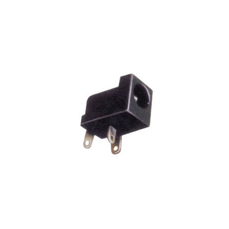 EMBASE CHASSIS D'ALIMENTATION 2.5mm / 5.5mm CONNEXIONS A SOUDER - Vell