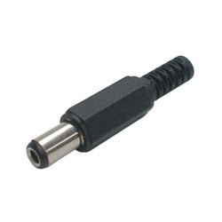 FICHE D'ALIMENTATION MALE 2.5 x 5.5 x 9.5mm - Velleman