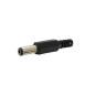 FICHE D'ALIMENTATION MALE 2.1 x 5.5 x 14mm FICHE D'ALIMENTATION MALE 2.1 x 5.5 x 14mm