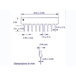 RESEAU SIL 0.125W 22K