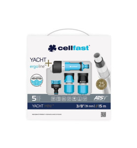 Cellfast, kit d'arrosage yacht mini, 9 mm (3/8"), 15 m - PRL