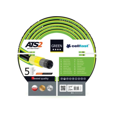 Cellfast, tuyau d'arrosage, green ats2, 3/4", 25 m - PRL
