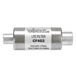 FILTRE LTE/4G (CONNECTEUR CEI) - Velleman