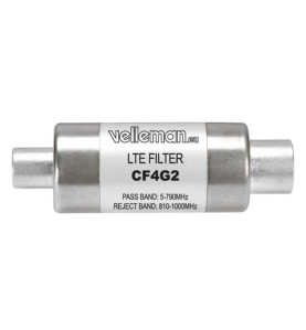 FILTRE LTE/4G (CONNECTEUR CEI) - Velleman