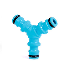 Cellfast, connecteur à 2 voies pour tuyau d'arrosage, 1/2", 5/8" - PRL