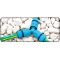 Cellfast, connecteur à 2 voies pour tuyau d'arrosage, 1/2", 5/8"