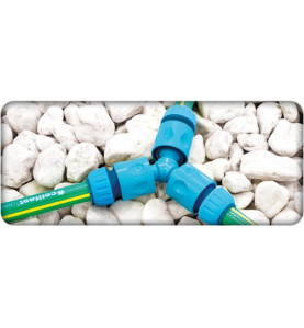Cellfast, connecteur à 2 voies pour tuyau d'arrosage, 1/2", 5/8" - PRL