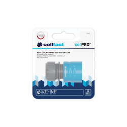 Cellfast, raccord rapide pour tuyau, ideal line plus, 1/2", 5/8"
