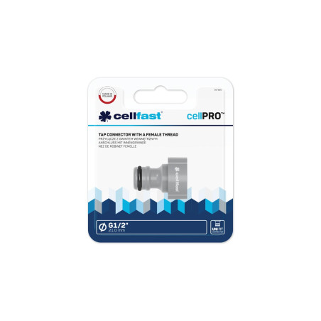 Cellfast, raccord avec filetage femelle, ideal line plus, 1/2"