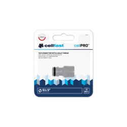 Cellfast, raccord avec filetage mâle, ideal line plus, 1/2"
