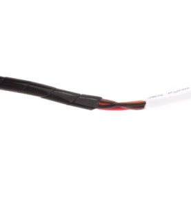 GAINE CACHE-FILS SPIRALEE 10m / Ø6mm (NOIR) - Velleman