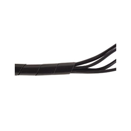 GAINE CACHE-FILS SPIRALEE 10m / Ø9mm (NOIR) - Velleman