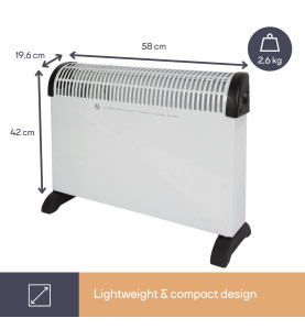 CONVECTEUR - 2000 W - PRL