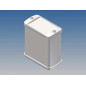 BOÎTIER EN ALUMINIUM - BLANC - 70 x 59.9 x 30.9 mm