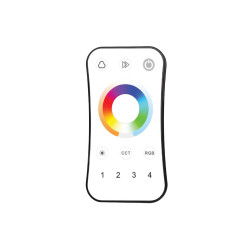 Système multizone - Télécommande LED RF CCT et RGB - 4 zones - Vellema
