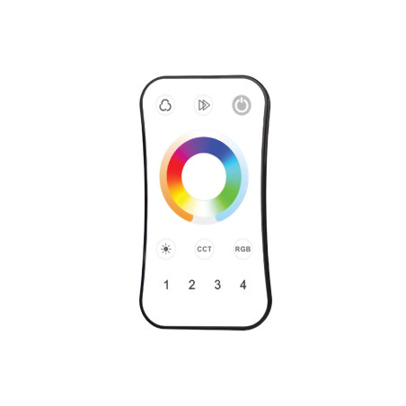 Système multizone - Télécommande LED RF CCT et RGB - 4 zones - Vellema