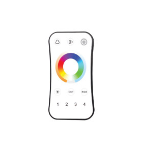 Système multizone - Télécommande LED RF CCT et RGB - 4 zones - Vellema
