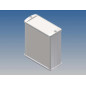 BOÎTIER EN ALUMINIUM - BLANC - 100 x 85.8 x 36.9 mm