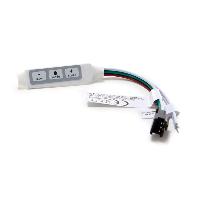 Contrôleur pour bandes LED blanches numériques - commande par interrupteur externe Contrôleur pour bandes LED blanches numériques - commande par interrupteur externe