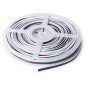 CÂBLE RVB POUR FLEXIBLES LED - 4 CONDUCTEURS - 25 m (4 x 0.33 mm²)
