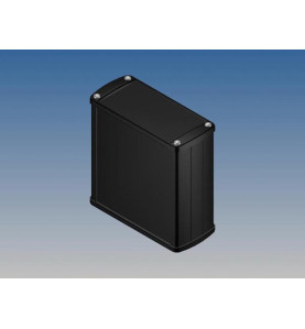 BOÎTIER EN ALUMINIUM - NOIR - 110 x 105.9 x 45.8 mm - Velleman