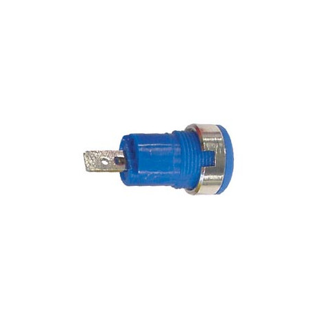 DOUILLE DE SECURITE "FAST ON" SELON IEC1010 - BLEU - Velleman