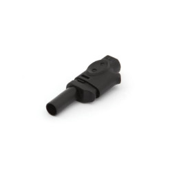 FICHE BANANE 4mm SELON IEC1010 - NOIR - Velleman