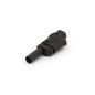 FICHE BANANE 4mm SELON IEC1010 - NOIR