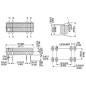 DIL RELAIS 0.5A/10W max. 2 x TRAVAIL 24Vcc