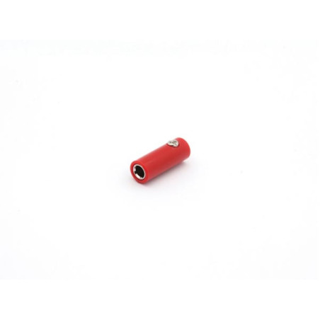 FICHE BANANE FEMELLE A VISSER - ROUGE - Velleman