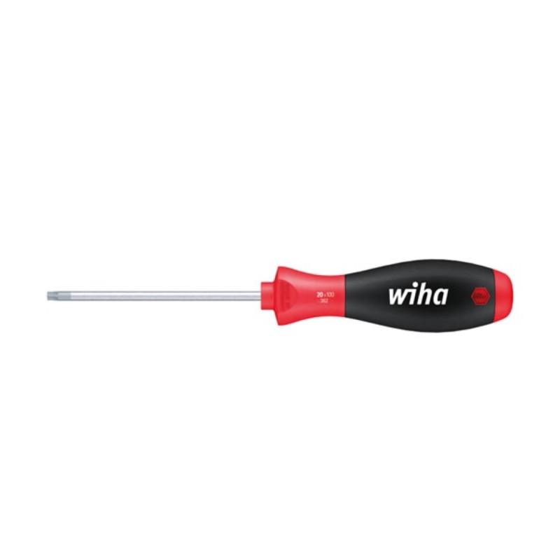 Wiha Tournevis SoftFinish TORX avec lame ronde (01291) T15 x 80 mm