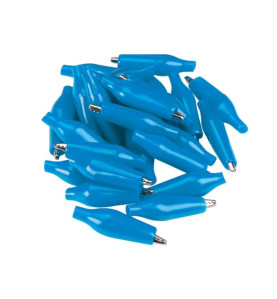 PINCE DE DERIVATION A GAINE ISOLANTE 27mm - BLEU - Velleman