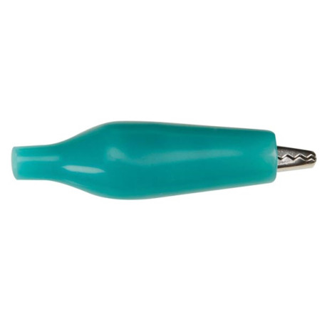 PINCE DE DERIVATION A GAINE ISOLANTE 27mm - VERT - Velleman