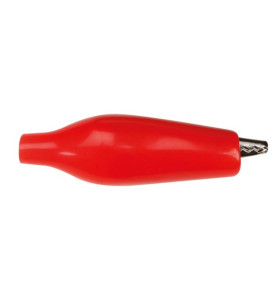 PINCE DE DERIVATION A GAINE ISOLANTE 27mm - ROUGE - Velleman