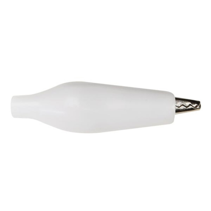 PINCE DE DERIVATION A GAINE ISOLANTE 27mm - BLANC