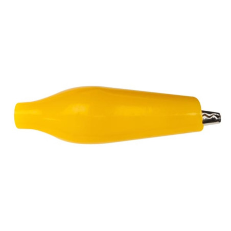 PINCE DE DERIVATION A GAINE ISOLANTE 27mm - YELLOW - Velleman