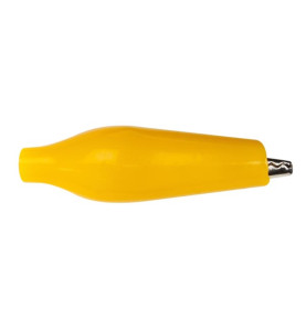 PINCE DE DERIVATION A GAINE ISOLANTE 27mm - YELLOW - Velleman