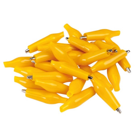 PINCE DE DERIVATION A GAINE ISOLANTE 27mm - YELLOW