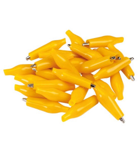 PINCE DE DERIVATION A GAINE ISOLANTE 27mm - YELLOW - Velleman