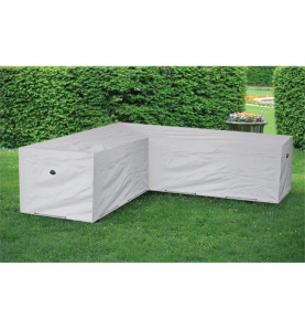 Housse d'extérieur pour salon de jardin en L - 215 cm - PRL