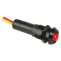 VOYANT LED ROUGE CLIGNOTANT 12V - BOITIER NOIR VOYANT LED ROUGE CLIGNOTANT 12V - BOITIER NOIR