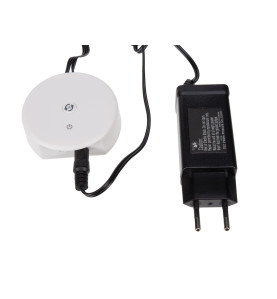 Colourlight - 8 m - 16 lampes RVB - fil noir - 12 V - Velleman