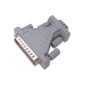 ADAPTATEUR DE PORT SUBD9 FEMELLE - SUBD25 MALE