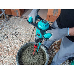 COLLOMIX - TURBINE POUR MALAXEUR - TYPE MKD - DUO - Ø 210 mm - HEXAFIX - Xo/CX