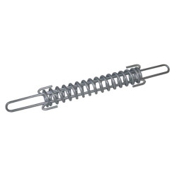Ressort de régulation GM inox, 435 mm, Ø 43 - PRL
