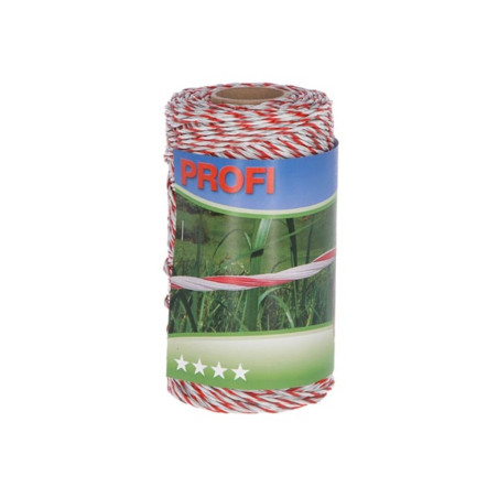 Fil Profi 6x0,30 TriC 200m blanc/rouge - PRL
